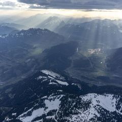 Flugwegposition um 16:52:53: Aufgenommen in der Nähe von Gaishorn am See, Österreich in 3055 Meter